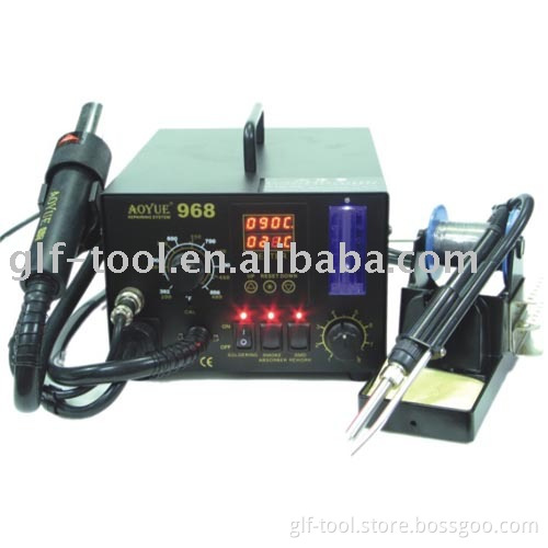 AY-968 rework station with built-in smoke absorber
